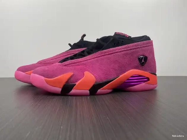 Cheap TBK Pink Retro DH4121-600 (W) Low Jordan Shocking 14 0422
